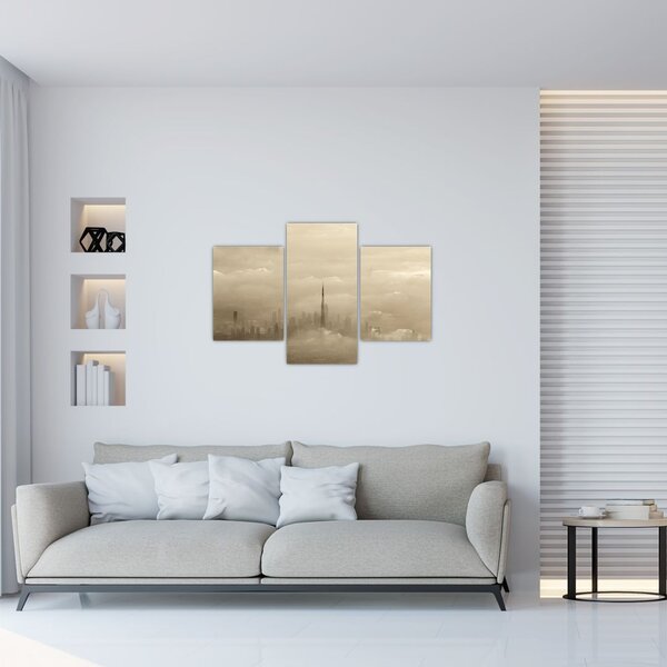 Slika - Grad u oblacima (90x60 cm)