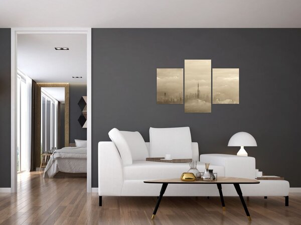 Slika - Grad u oblacima (90x60 cm)