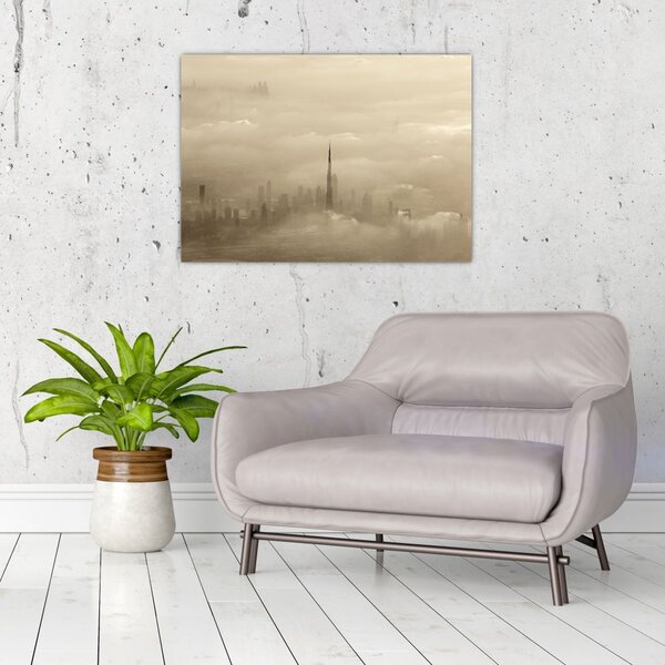 Slika - Grad u oblacima (70x50 cm)