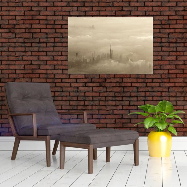 Slika - Grad u oblacima (90x60 cm)
