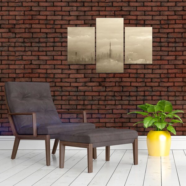 Slika - Grad u oblacima (90x60 cm)