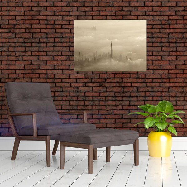 Slika - Grad u oblacima (70x50 cm)