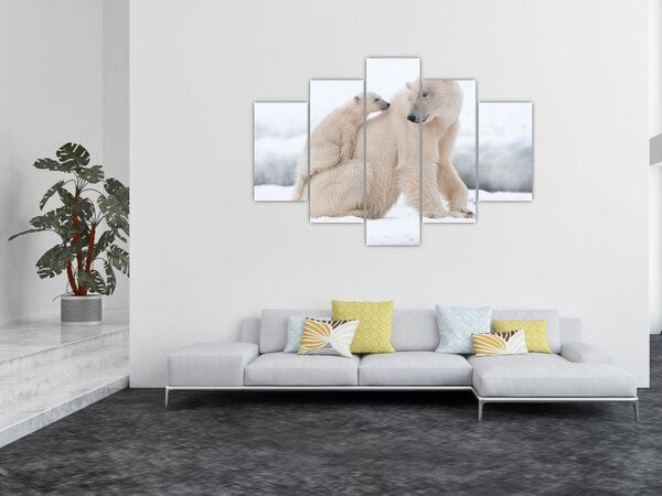 Slika - Polarni medvjedi (150x105 cm)