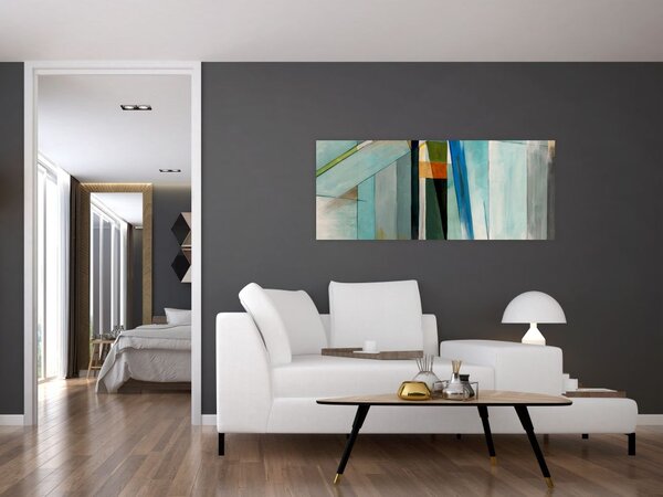 Slika - Apstrakcija (120x50 cm)