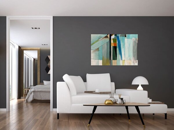 Slika - Apstrakcija (90x60 cm)
