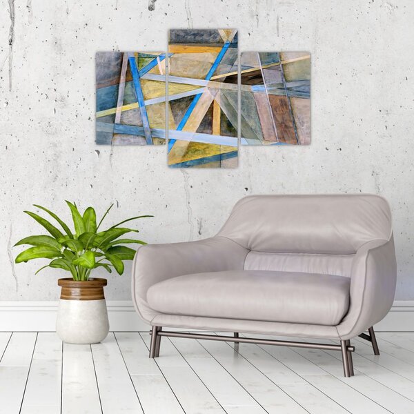 Slika - Apstrakcija (90x60 cm)