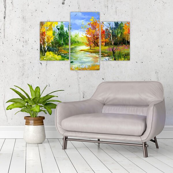 Slika - Pejzažna slika (90x60 cm)