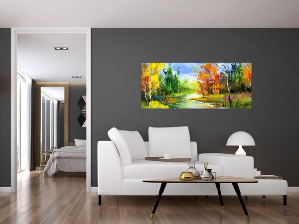 Slika - Pejzažna slika (120x50 cm)