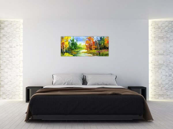 Slika - Pejzažna slika (120x50 cm)