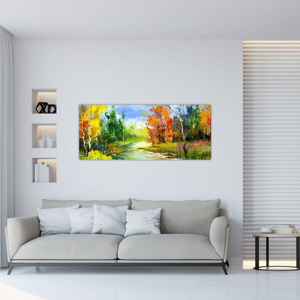Slika - Pejzažna slika (120x50 cm)