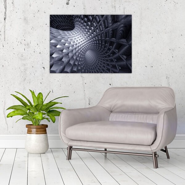 Slika - 3D apstrakcija (70x50 cm)