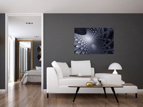 Slika - 3D apstrakcija (90x60 cm)