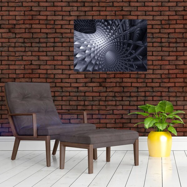 Slika - 3D apstrakcija (70x50 cm)