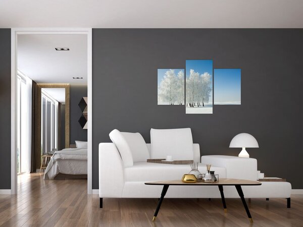 Slika - Snježni krajolik (90x60 cm)