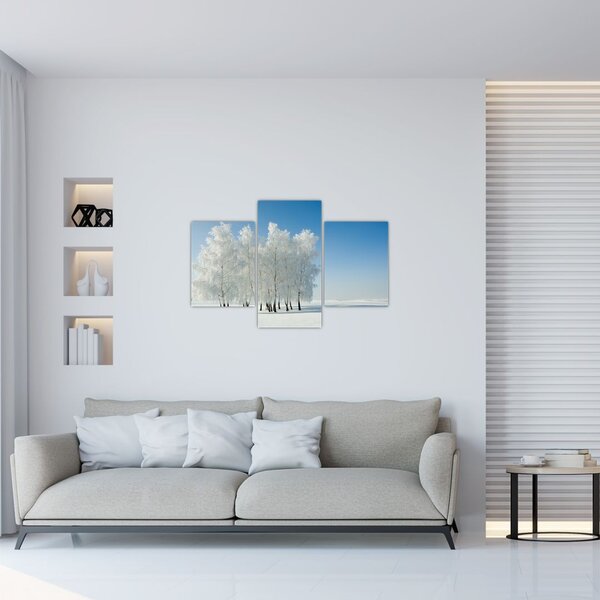 Slika - Snježni krajolik (90x60 cm)