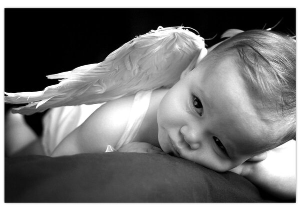 Slika bebe anđela (90x60 cm)