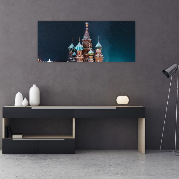 Slika građevine u Rusiji (120x50 cm)