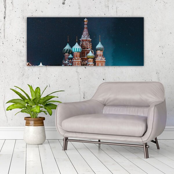 Slika građevine u Rusiji (120x50 cm)