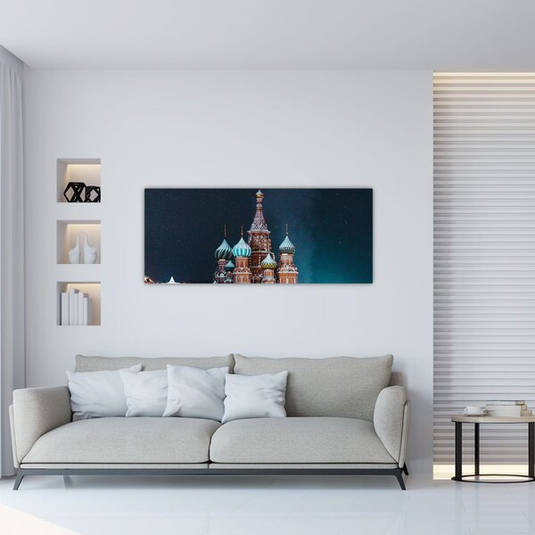 Slika građevine u Rusiji (120x50 cm)