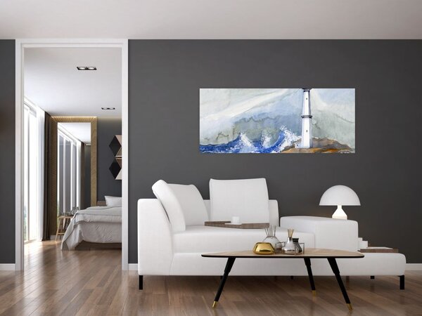 Slika crtež svjetionika (120x50 cm)