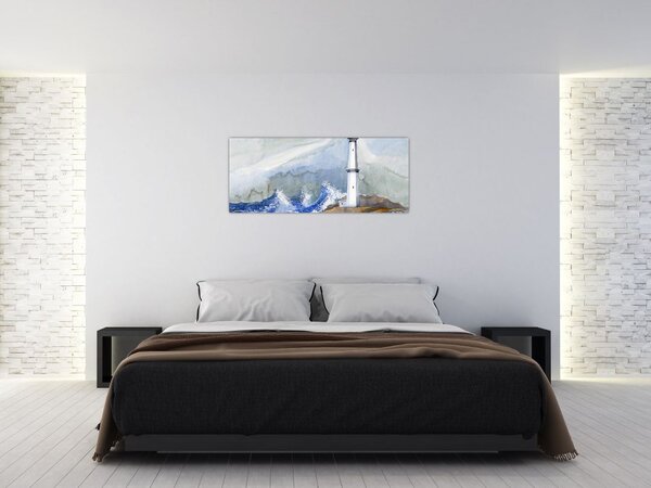 Slika crtež svjetionika (120x50 cm)