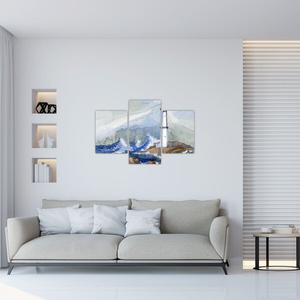 Slika crtež svjetionika (90x60 cm)