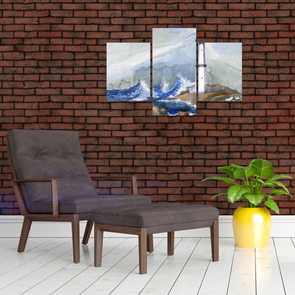 Slika crtež svjetionika (90x60 cm)