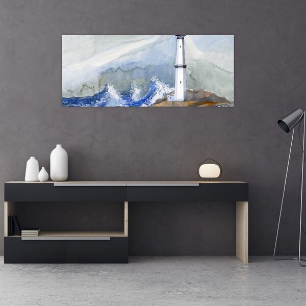 Slika crtež svjetionika (120x50 cm)
