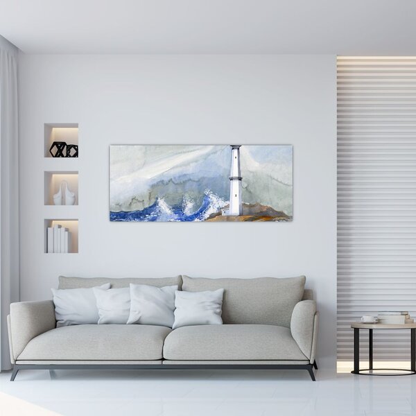 Slika crtež svjetionika (120x50 cm)