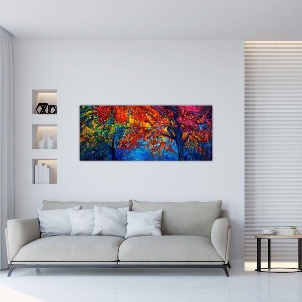 Slika crtež prirode (120x50 cm)