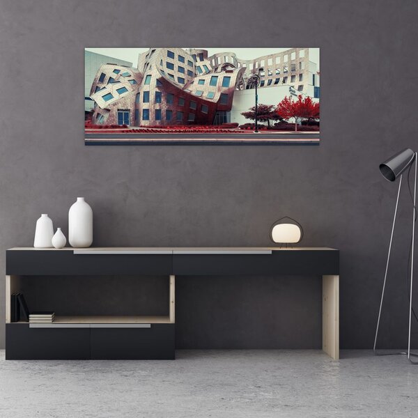 Slika - arhitektonska zgrada (120x50 cm)