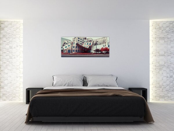 Slika - arhitektonska zgrada (120x50 cm)