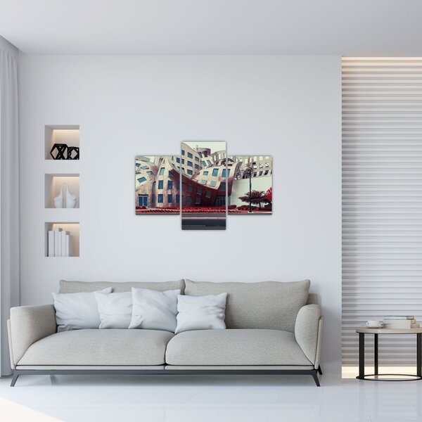 Slika - arhitektonska zgrada (90x60 cm)