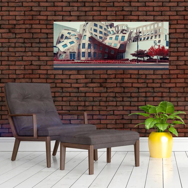 Slika - arhitektonska zgrada (120x50 cm)