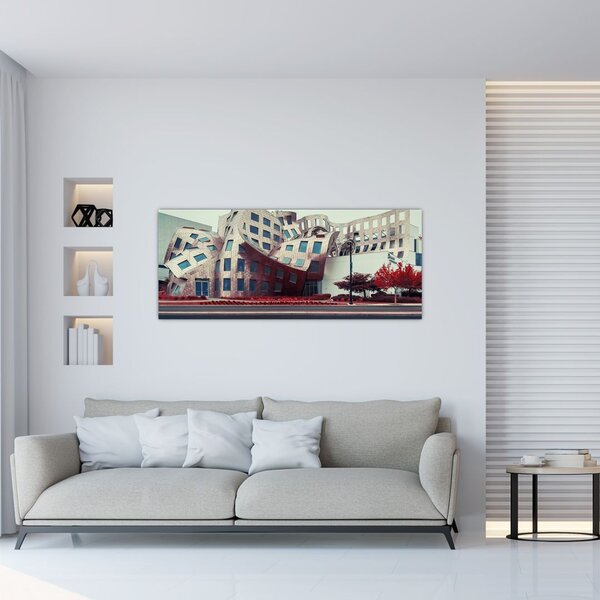 Slika - arhitektonska zgrada (120x50 cm)