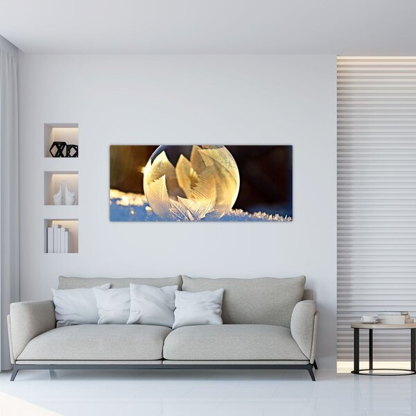 Slika zaleđenog mjehurića (120x50 cm)
