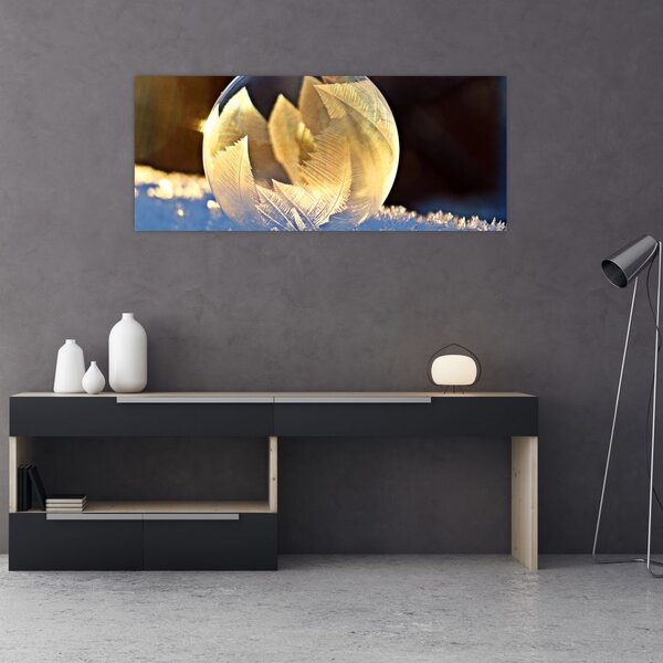 Slika zaleđenog mjehurića (120x50 cm)