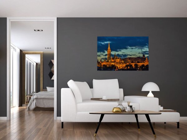 Slika osvijetljene građevine (90x60 cm)