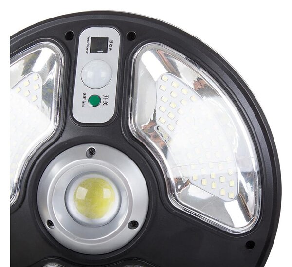 Solarna 150 led cestna svetilka s pir sezorjem gibanja + daljinski upravljalnik - verk group
