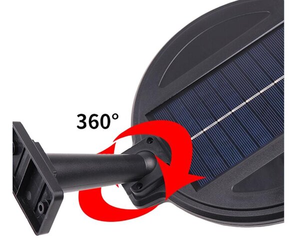 Solarna 150 led cestna svetilka s pir sezorjem gibanja + daljinski upravljalnik - verk group