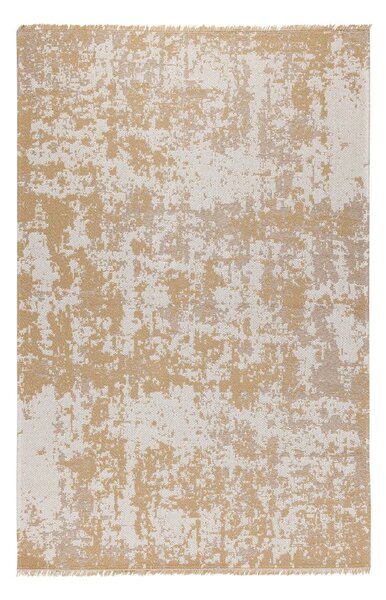 Žuto-bež pamučni tepih Oyo home Casa, 150 x 220 cm