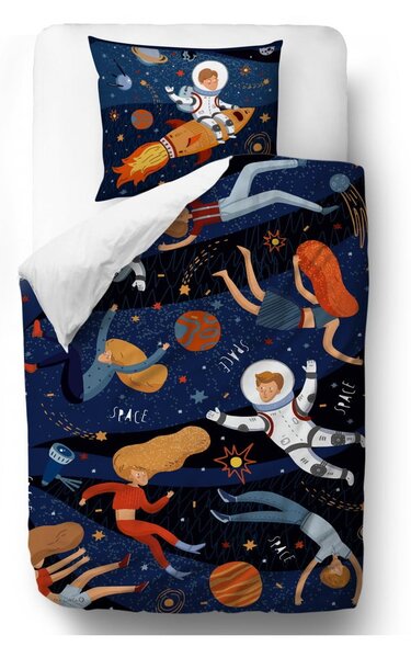 Dječja pamučna posteljina Mr. Little Fox Space Adventure, 100 x 130 cm