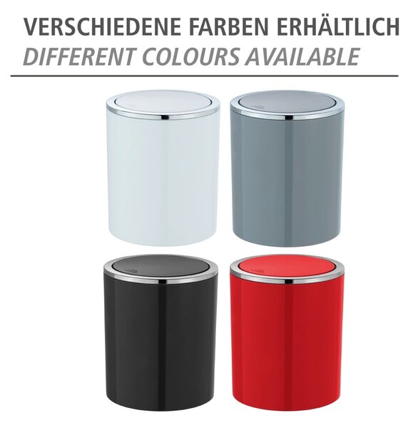 Crna kanta za otpad Wenko Inca, 2 l