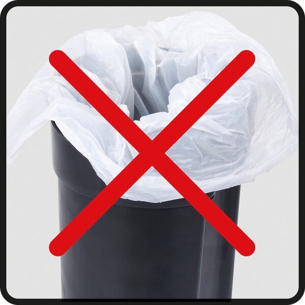 Crna kanta za otpatke Wenko Leman, 5 l