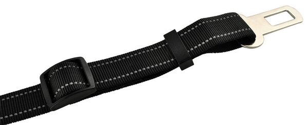 Varnostni pas za psa - elastičen povodec za v avto do 80cm - hurtnet