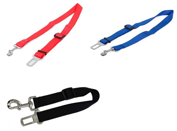 Nastavljiv varnostni pas za pse - povodec za v avto do 76cm - verk group