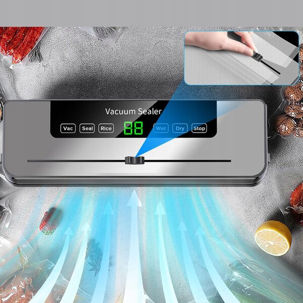 140w aparat za vakuumiranje in varjenje z rezalnikom lcd touch - dexxer