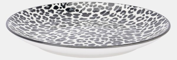 Sinsay - Keramički tanjuri s leopardovim uzorkom 2 pack