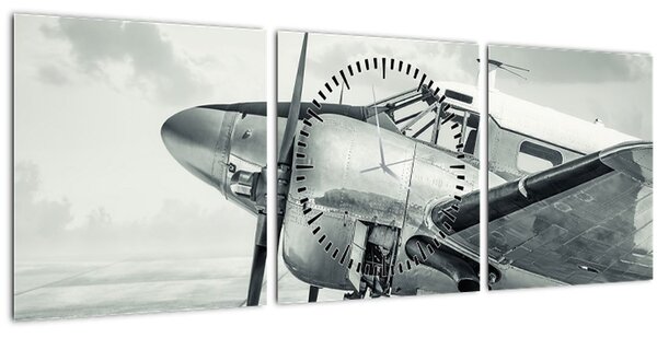 Slika - Letalo (sa satom) (90x30 cm)