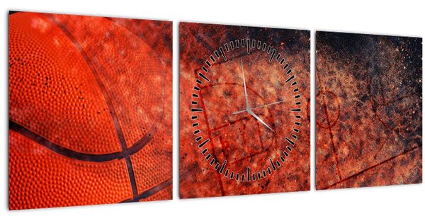 Slika - Košarkarska žoga (sa satom) (90x30 cm)